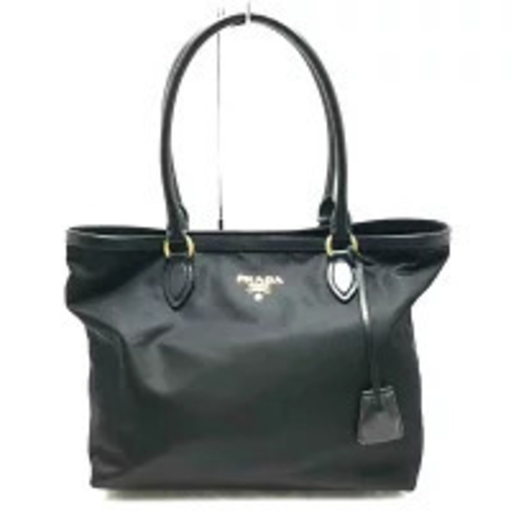 Prada Vitello Daino Shopping Leather Tote Bag Blue Gray